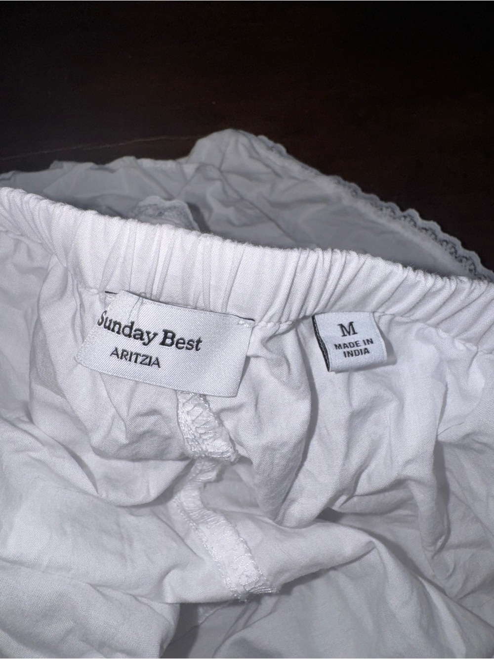 Aritzia Sunday Best White Layered Ruffle Mini Skirt - Picture 2 of 4